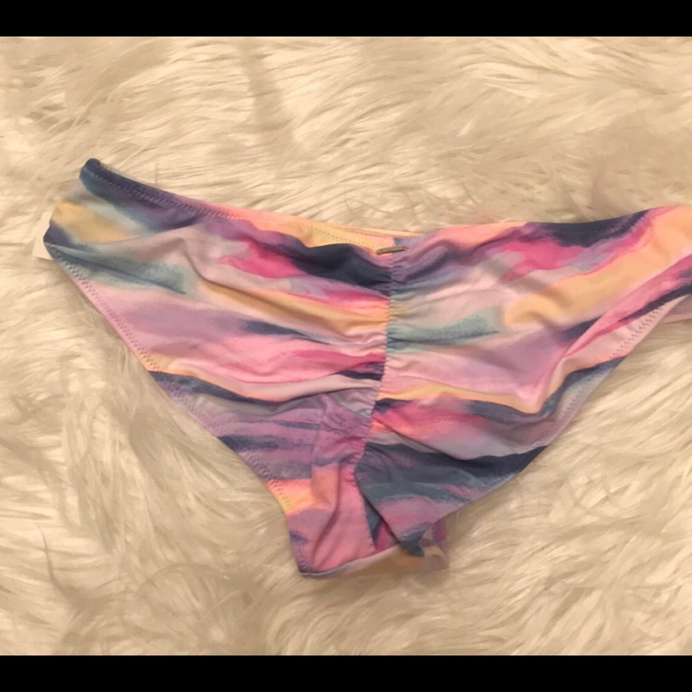Pink bikini bottoms